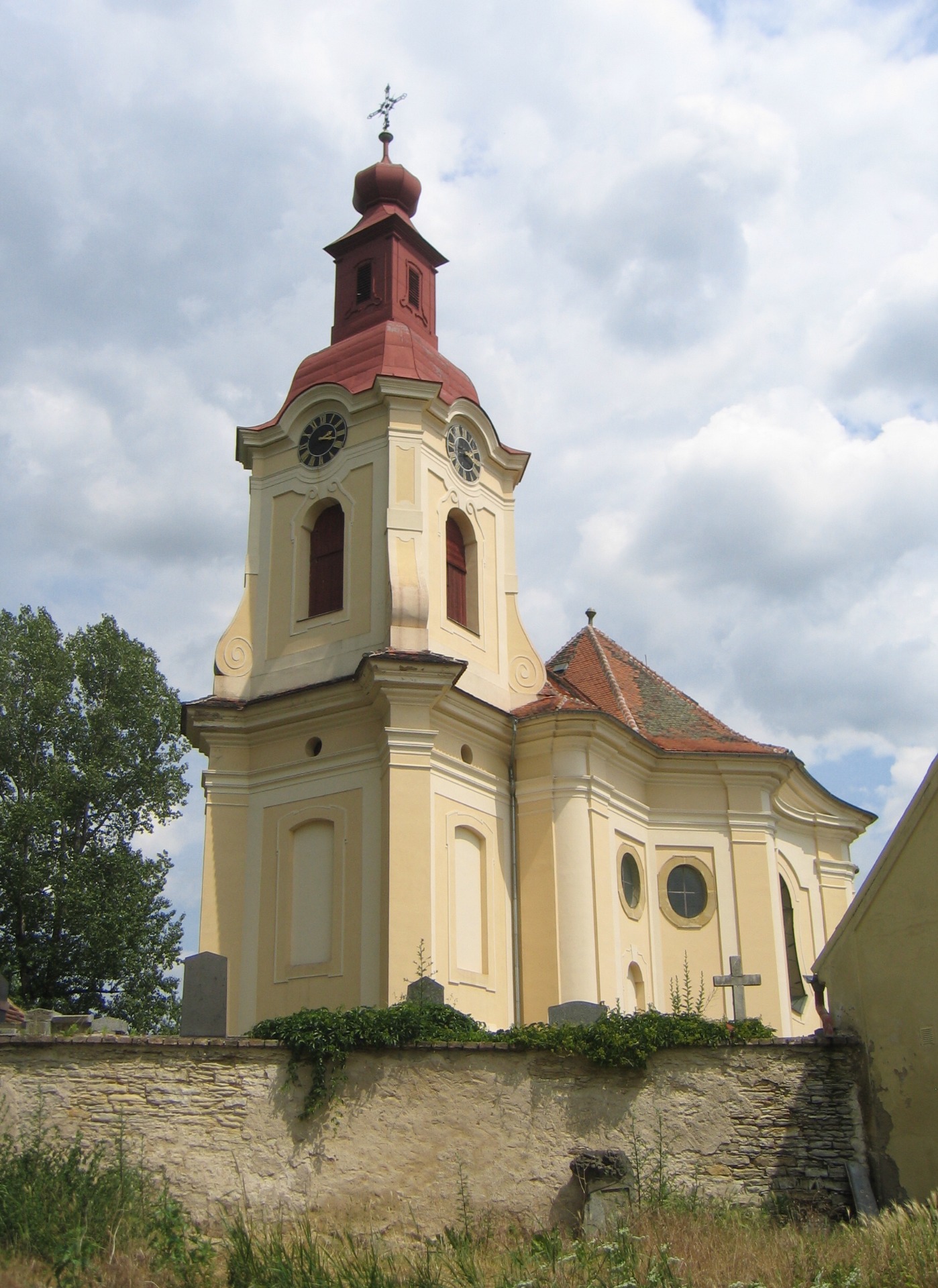 Kostel sv. Vojtěcha (1724-1726), Počaply u Terezína